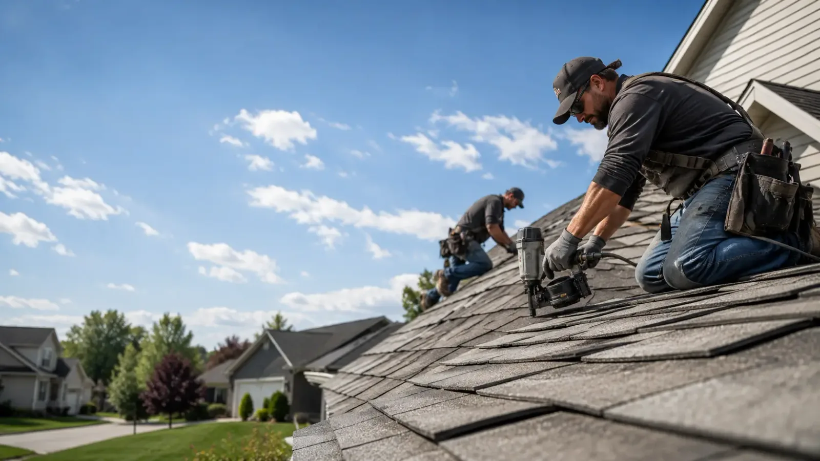 Storm Damage Roof Repair in Brownfield, PA near me